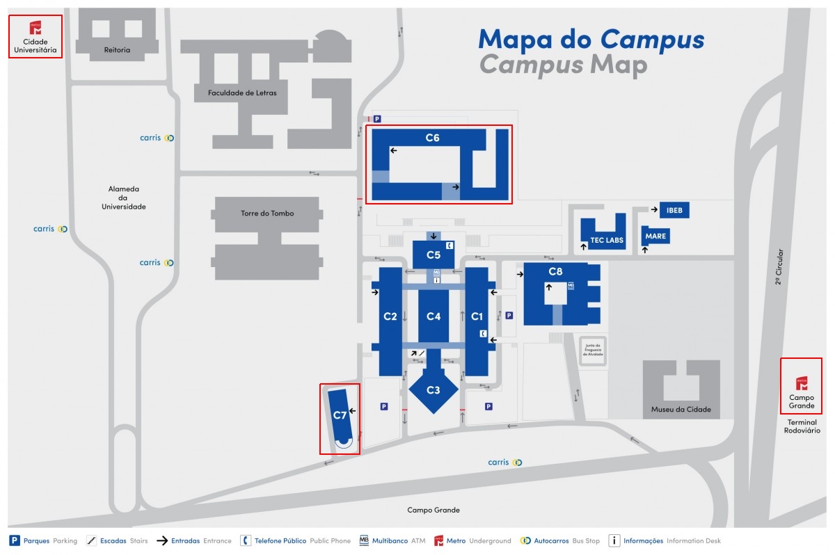 Mapa do Campus